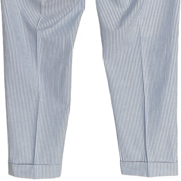 Polo Ralph Lauren Pants Men's 38x30 Seersucker Dress Pants Blue & White NEW - Picture 7 of 16